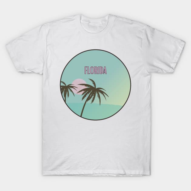 Florida, Sunshine State T-Shirt by BloomingDiaries